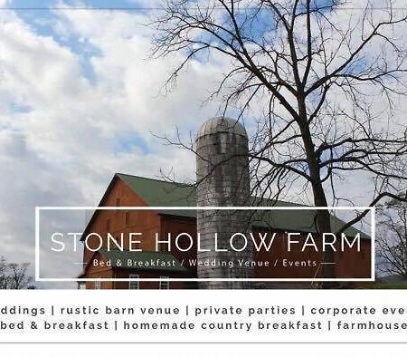 Stone Hollow Farms Panzió Mercersburg Kültér fotó